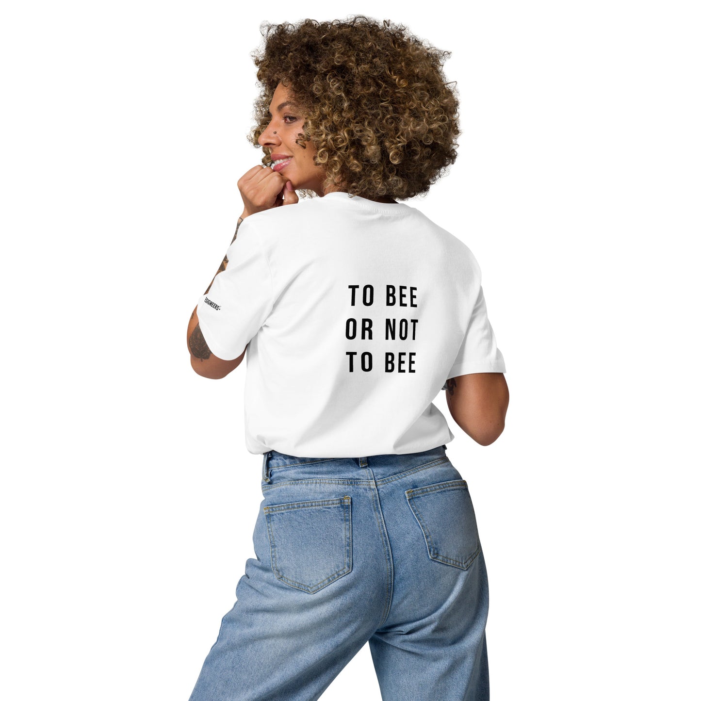 TO BEE OR NOT TO BEE - Unisex organic cotton t-shirt